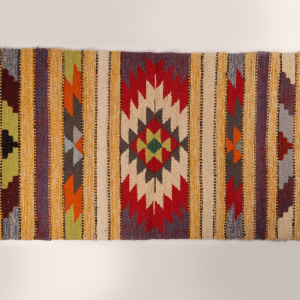 Ghor as‑Safi Palm Stripe Kilim – Bani Hamida Rug