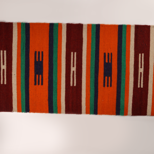 Karak Twin Medallion Kilim – Desert Red