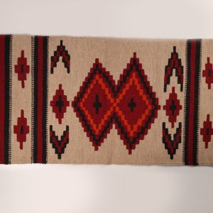Petra Sadu Stripe Runner – Rose Red Kilim