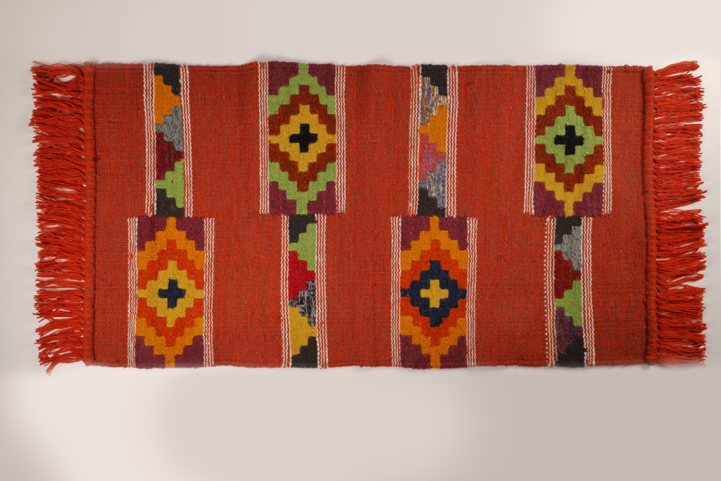 Jerash Festival Star Kilim – Wine & Indigo