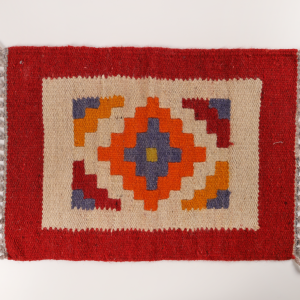 Bani Hamida Red Saddlebag – Tribal Tassel Bag