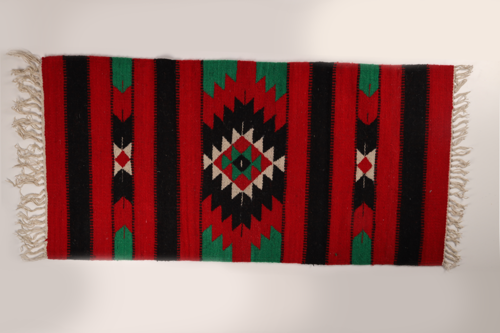 Mukawir Twilight Medallion Kilim – Panel Border
