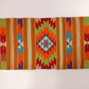 Wadi Mujib Ember Star Kilim – Canyon Palette Rug