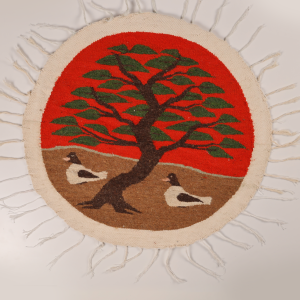 Desert Caravan – Round Bani Hamida Tapestry