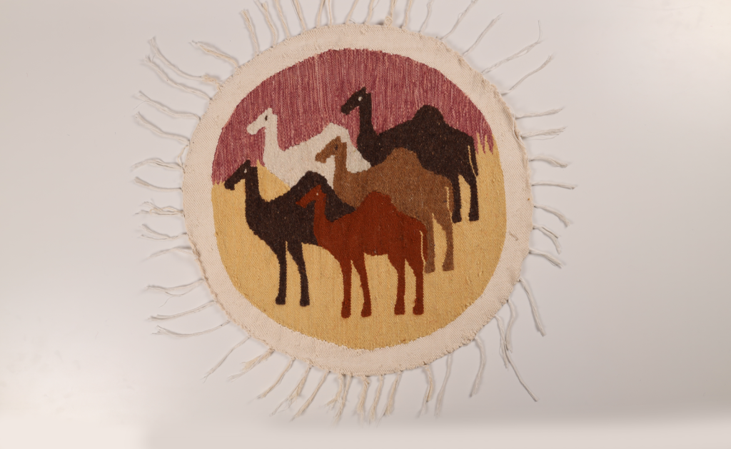 Petra Caravan Red – Heritage Medallion Kilim